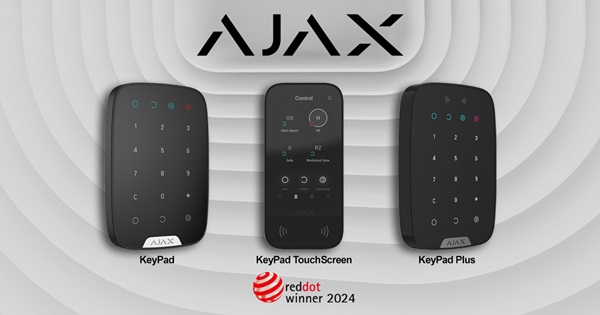 Ajax Keypad sorozat - TouchScreen, Keypad Plus, Keypad 