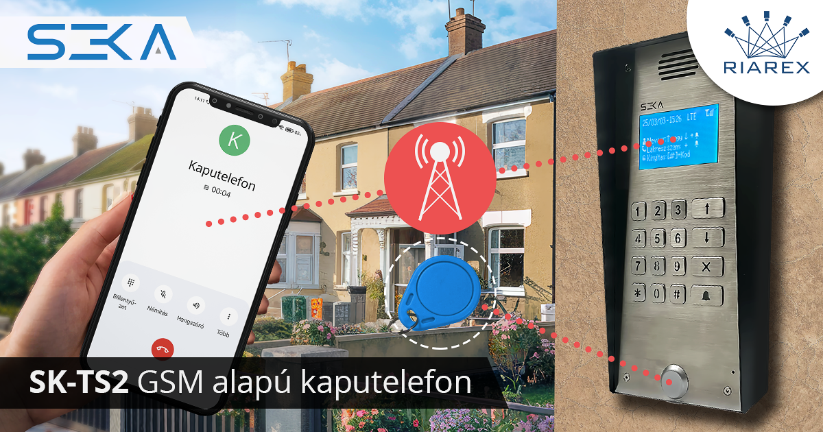SEKA SK-TS2 kaputelefon GSM alapokkal