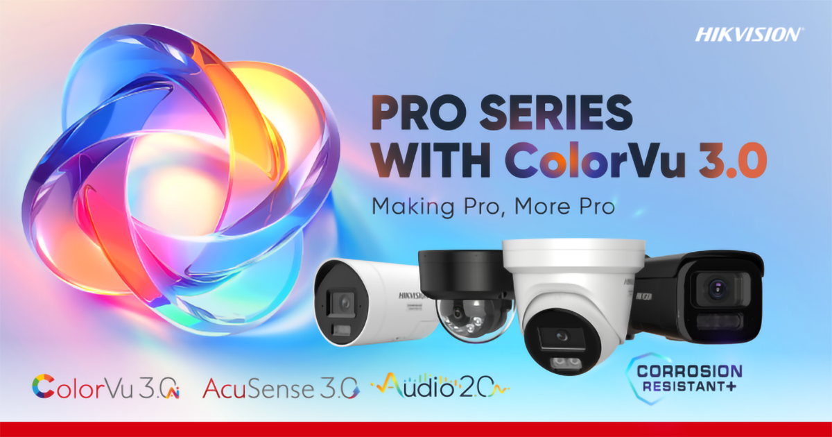 Hikvision ColorVu 3.0 kamerák