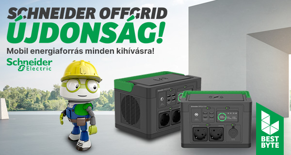 A Schneider Electric OffGrid Portable Power Station elérhető a BestByte-nál