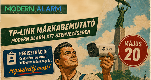 TP-Link nap a Modern Alarmnál