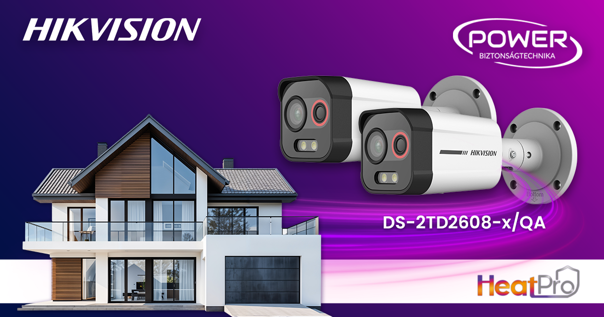 Hikvision DS-2TD2608-x/QA: megbízható perimétervédelem lakossági felhasználásra