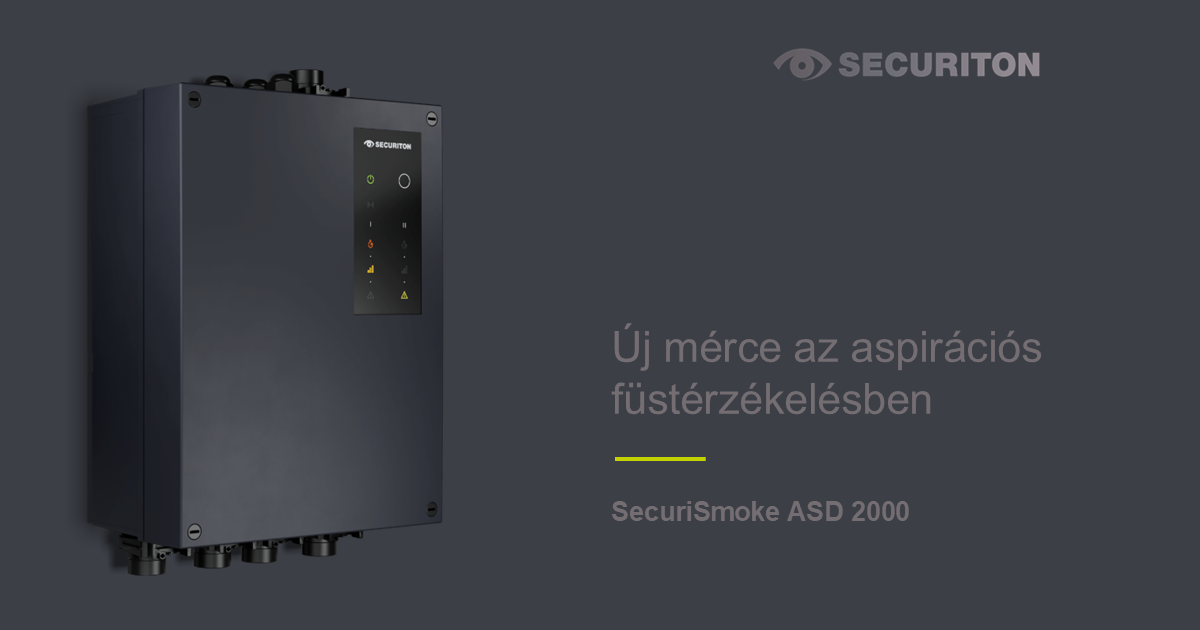 SECURITON SecuriSmoke ASD 2000 füstérzékelő