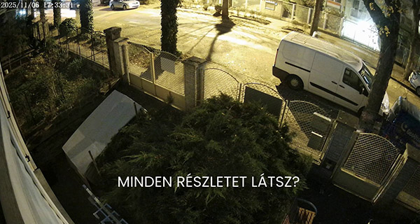 Mit lát a kamera sötétben? – AISP technológia a gyakorlatban