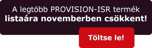 A legtöbb PROVISION-ISR termék listaára novemberben csökkent! | Töltse le!